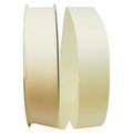 Reliant Ribbon 10.5 in. 100 Yards Grosgrain Allure Ribbon, Ivory 4600-810-09C